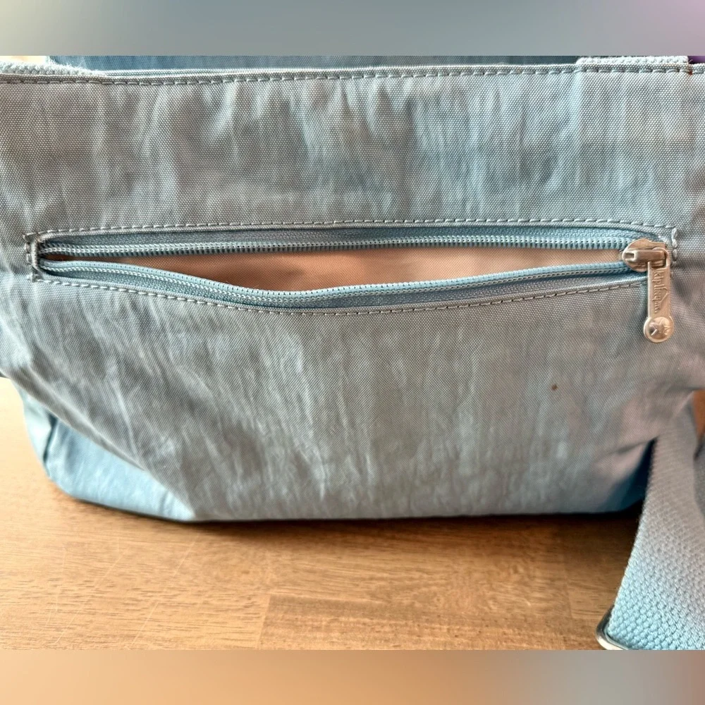 Kipling Elysian Satchel Blue Beam Shoulder Crossbody Bag - Picture 9 of 16